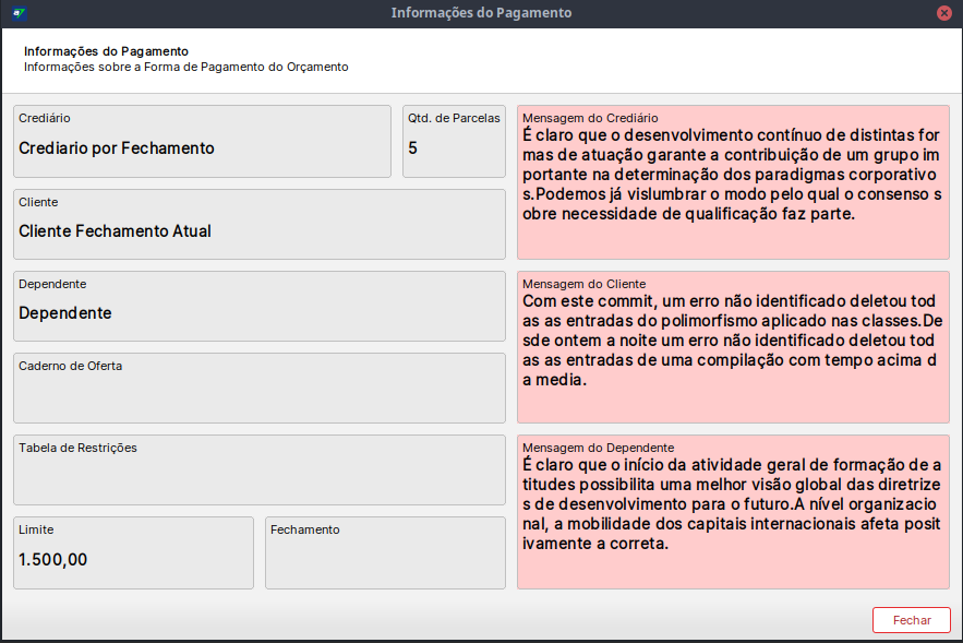 Informação de Pagamento Crediário Fechamento Atual.png