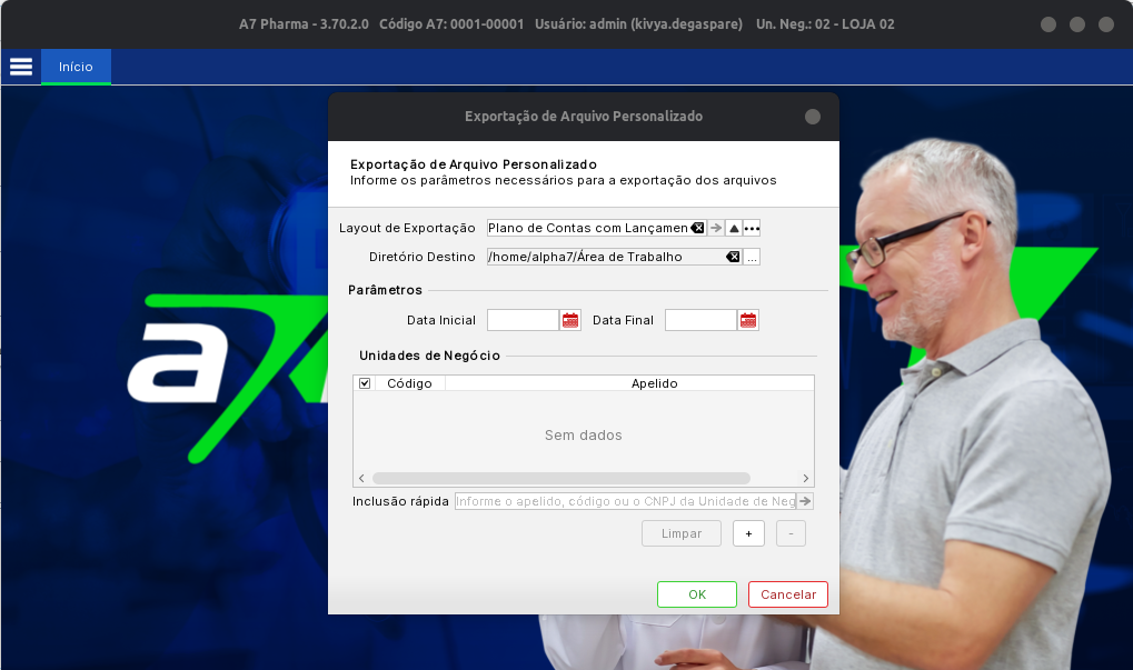 Relatorio de plano de contas com lancamento financeiro.png